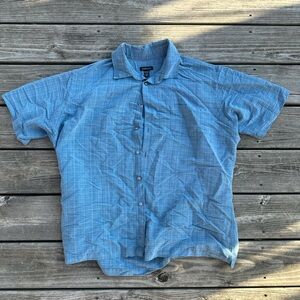 Van Heusen Casual Blue Button Down‎ Shirt